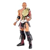 WWE Élite Figura Karrion Kross, muñeco articulado de juguete con accesorios (Mattel HDF23)