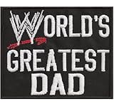 Worlds Greatest Dad, WWE, WWF, Heavy Metal, parche, Patch, nadadores